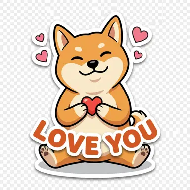 Q版卡通 sticker sample